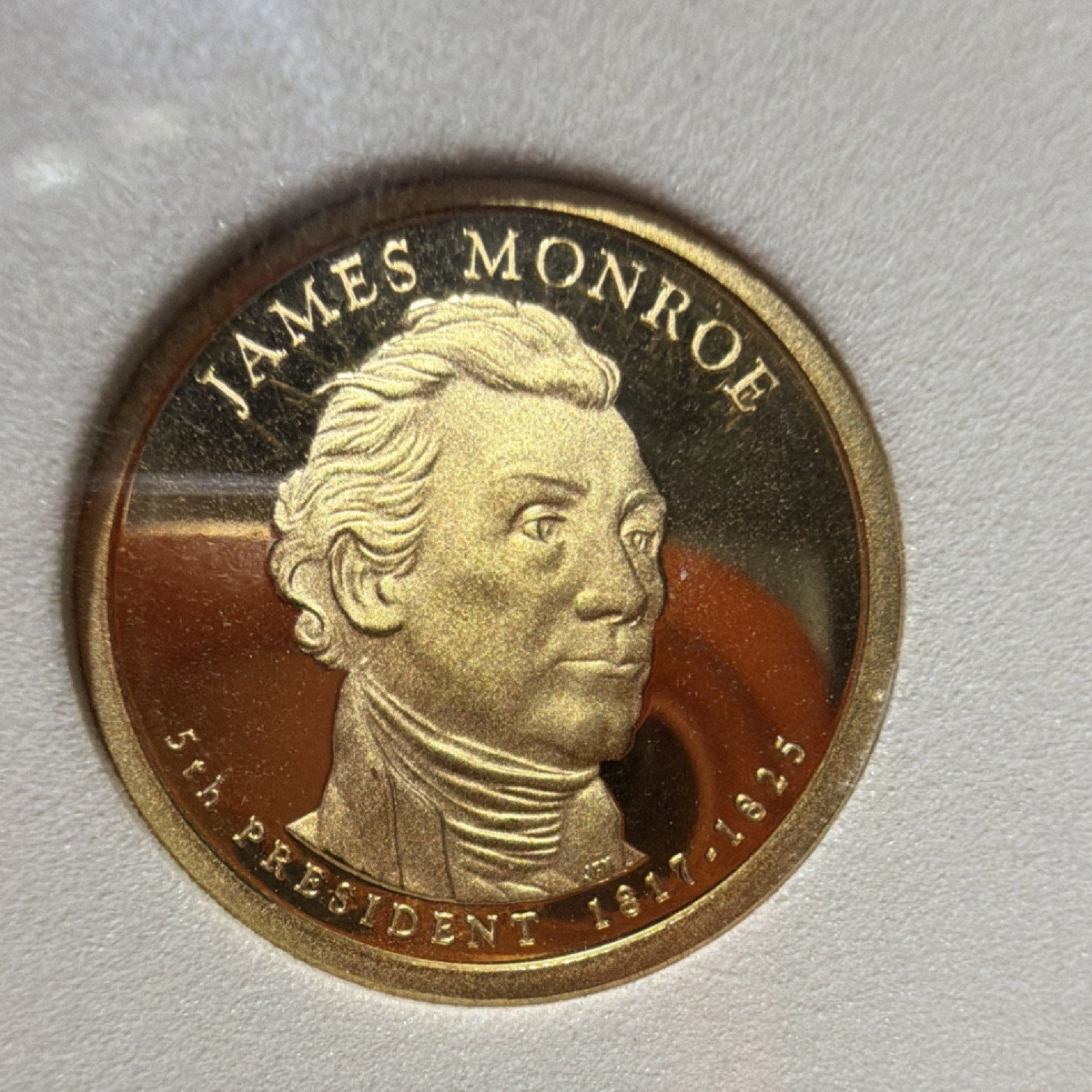 2008 S James Monroe $1 Presidential Proof Coin PR-70 IGS Deep Cameo 5225530