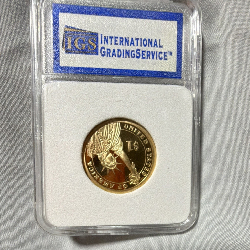 2008 S Andrew Jackson $1 Presidential Proof Coin PR-70 IGS Deep Cameo