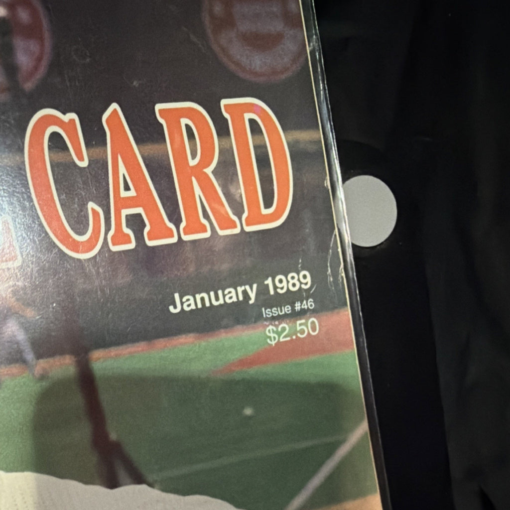 Beckett Baseball Card Monthly Jan 1989 Giants Mets Will Clark David Cone