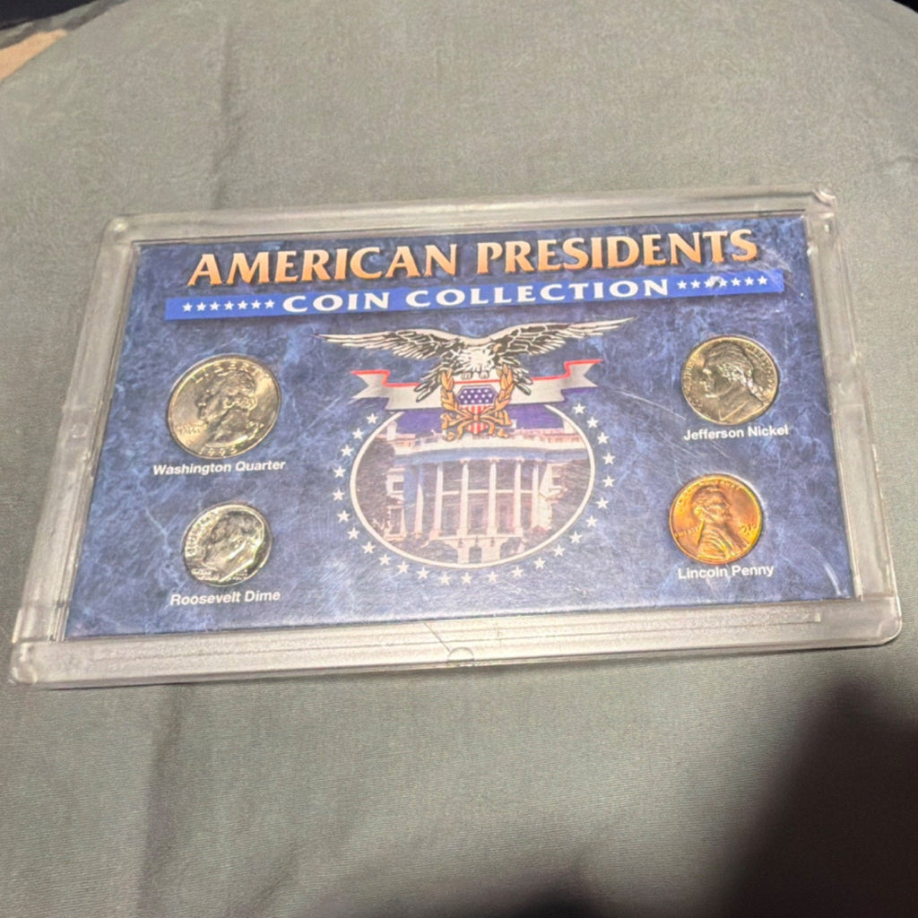 American Presidents Coins Lincoln, Jefferson, Roosevelt, Washington 1970-1996
