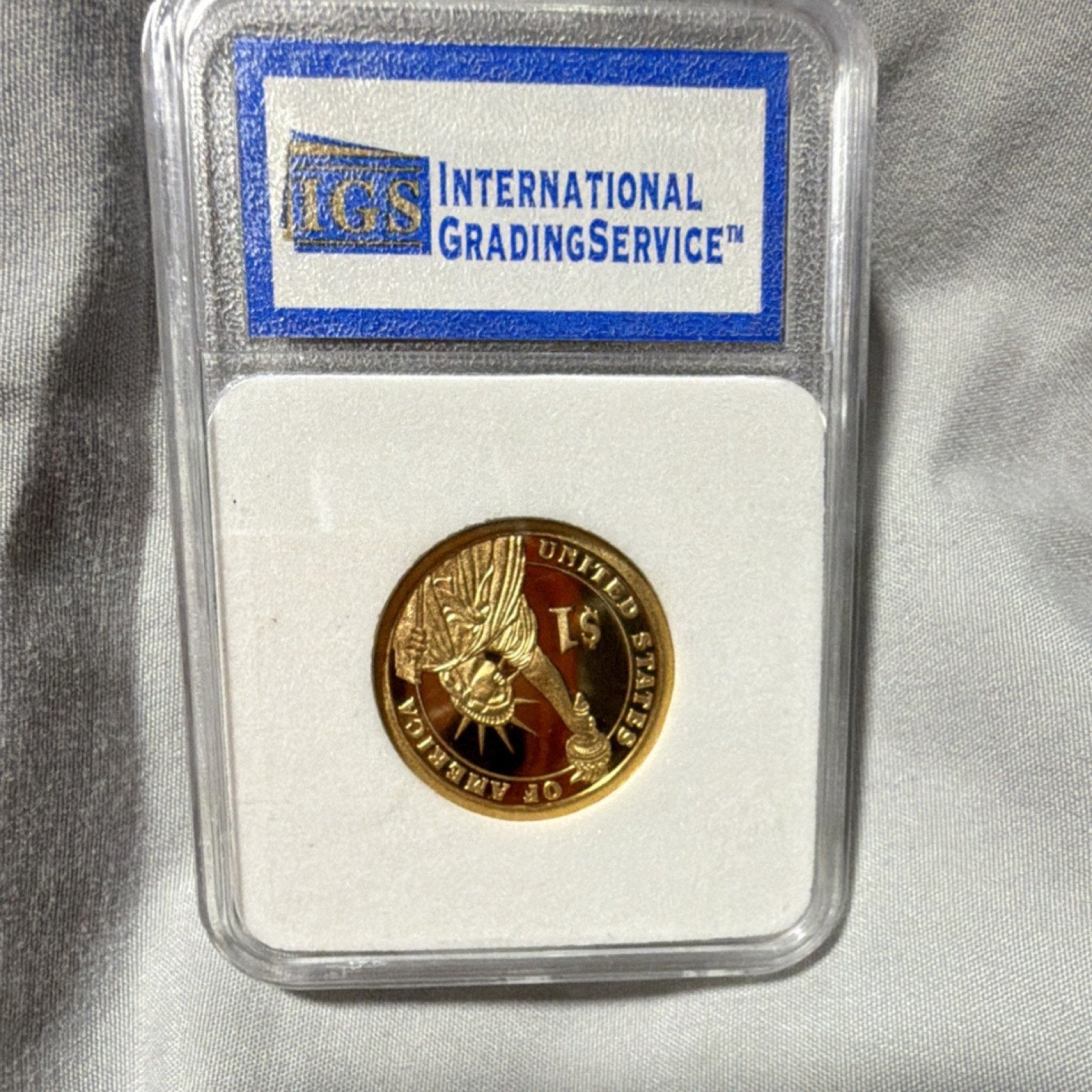 2009 S James K. Polk $1 Presidential Proof Coin PR-70 Deep Cameo IGS 5247640