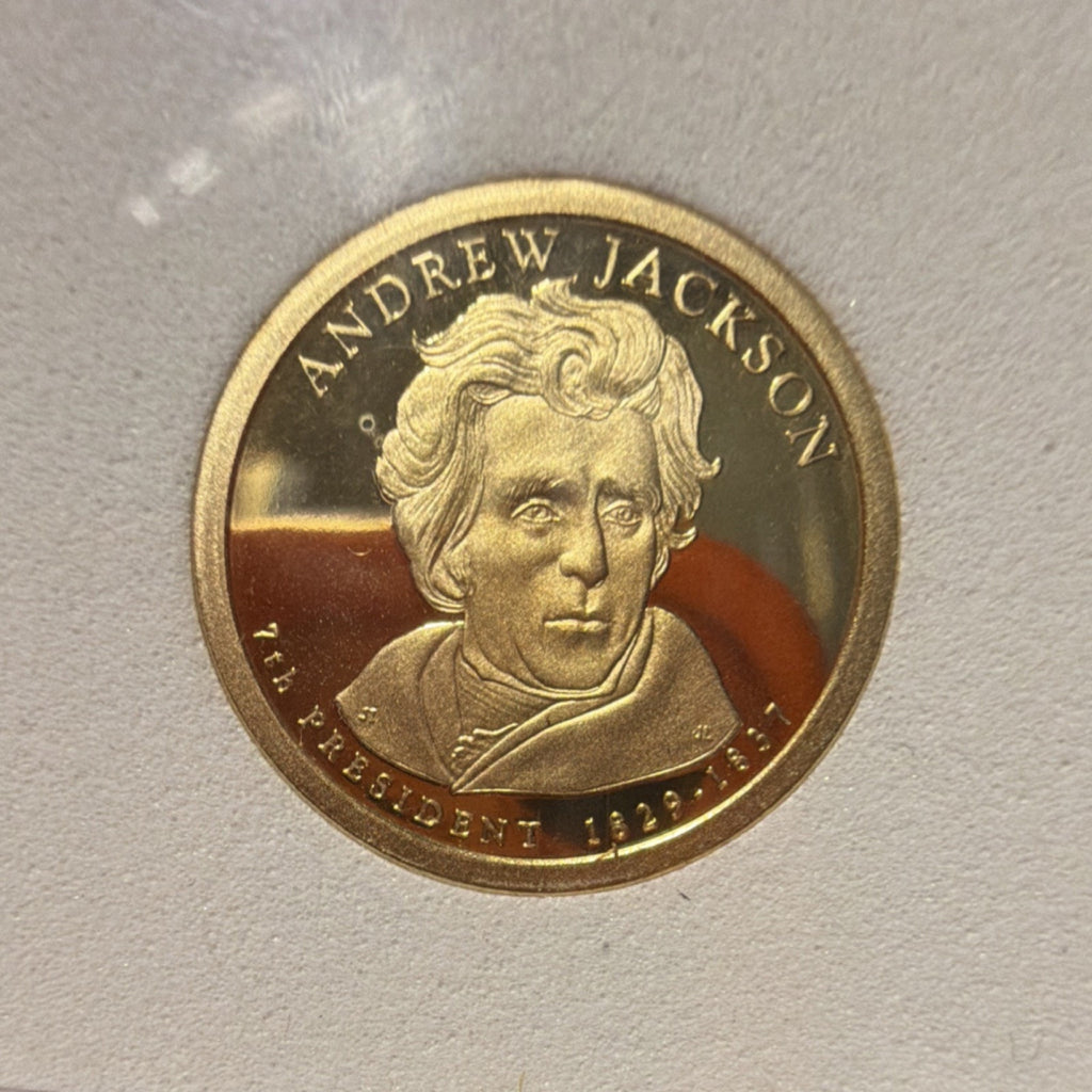2008 S Andrew Jackson $1 Presidential Proof Coin PR-70 IGS Deep Cameo