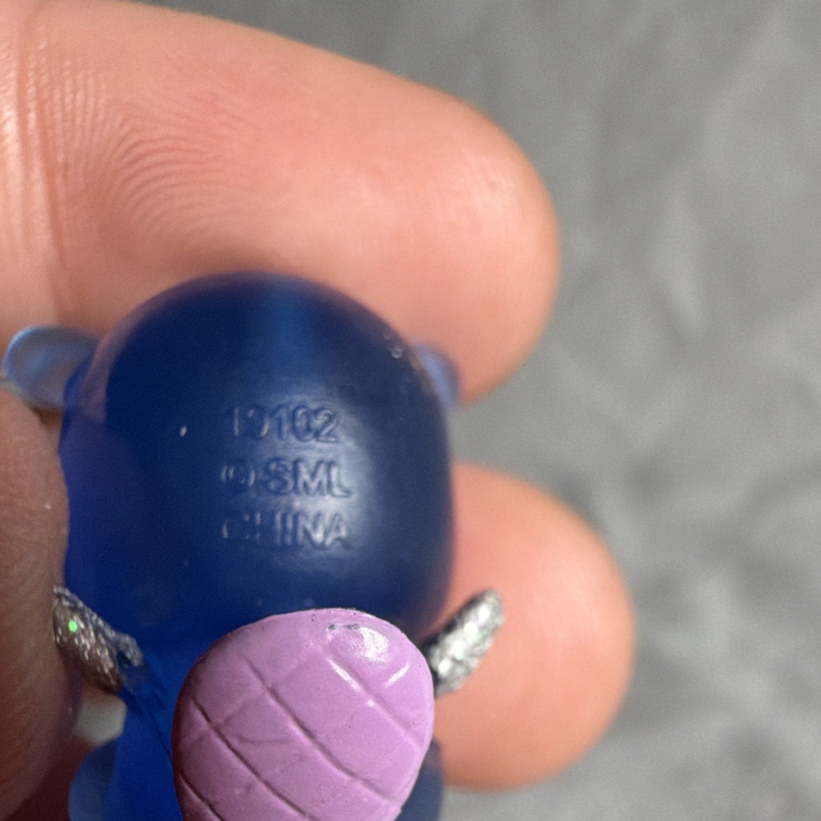 Littlest Pet Shop Blue Pink Plastic Bear Figurine Model 12162 Animals Theme