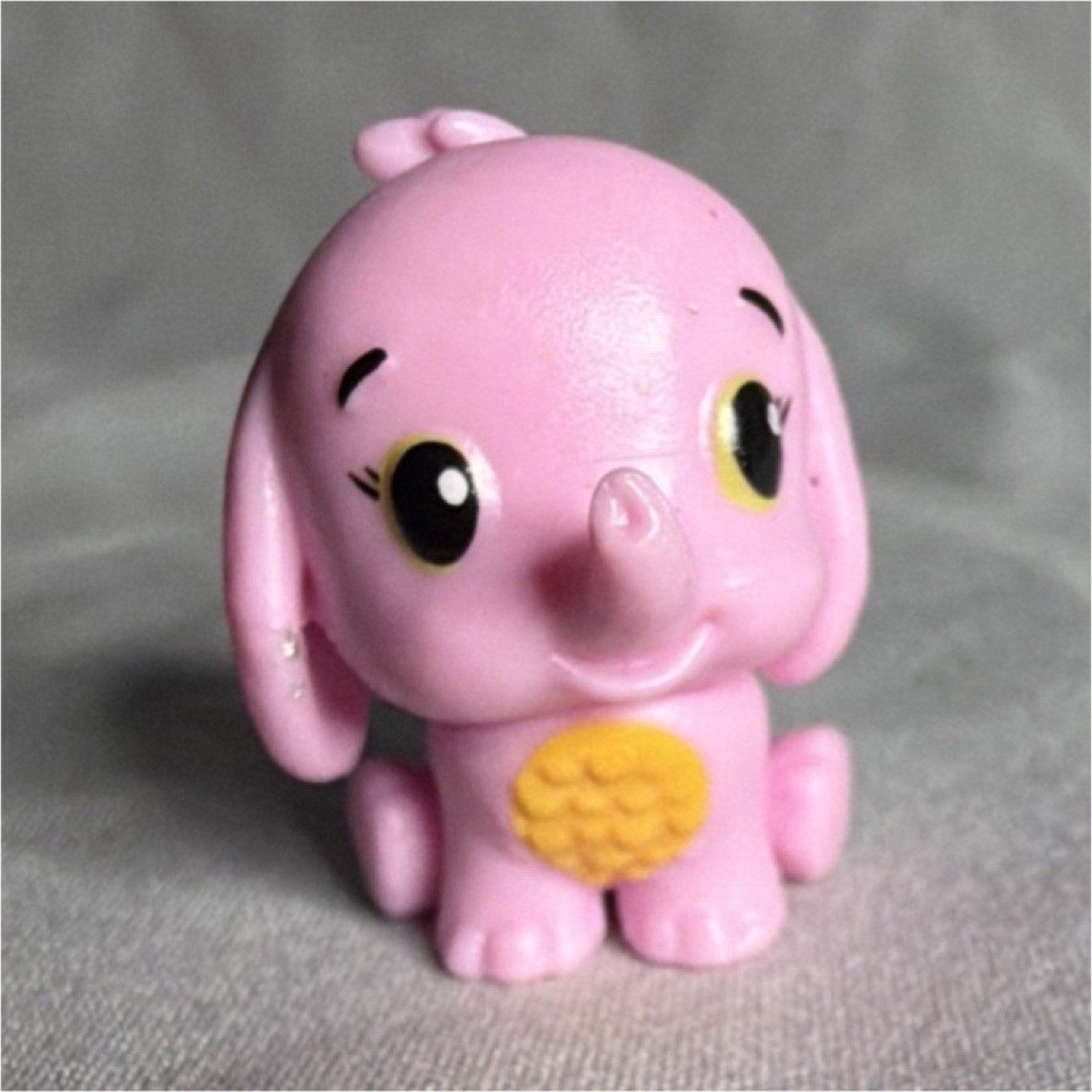 Littlest Pet Shop Elephant Figure 70914ASV Pink Glitter Wings Animal 2012