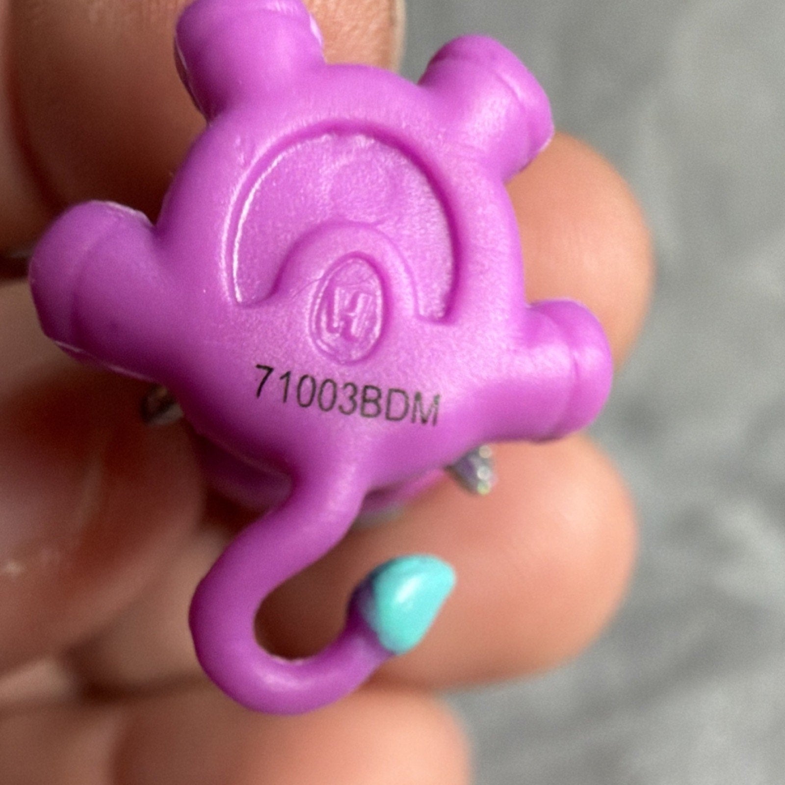 Littlest Pet Shop Dragon Figure 71003BDM Purple Animal Vietnam