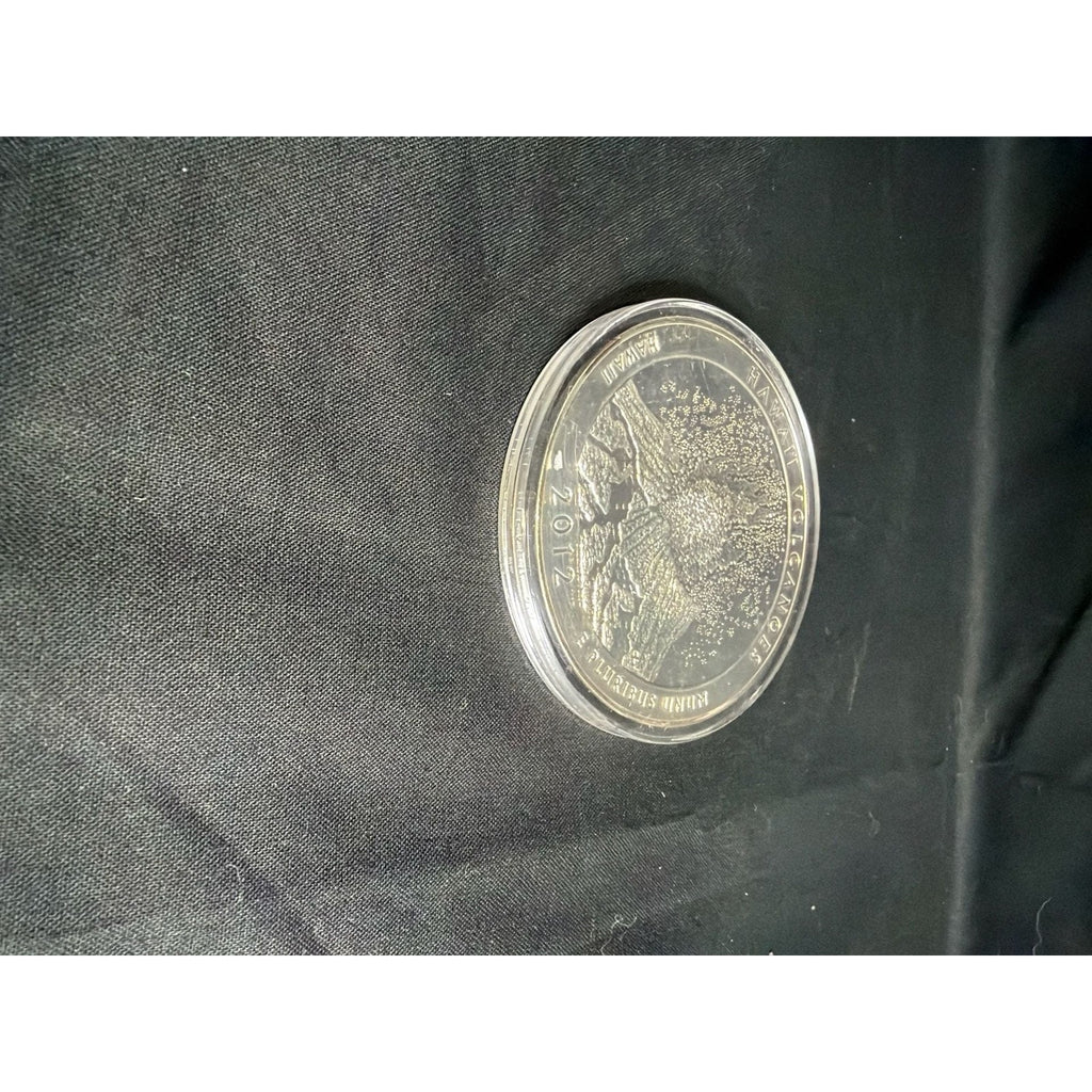2012 Hawaii Volcanoes National Park 5 oz .999 Fine Silver Quarter ATB 5 Ounce
