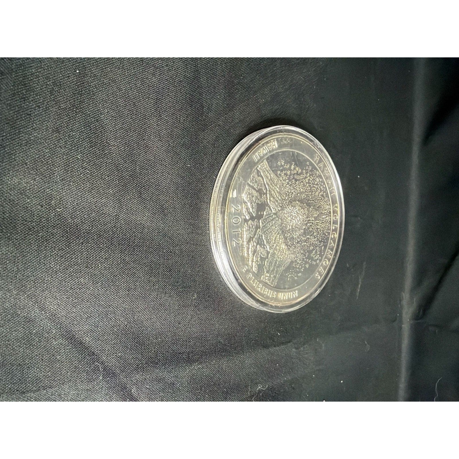 2012 Hawaii Volcanoes National Park 5 oz .999 Fine Silver Quarter ATB 5 Ounce