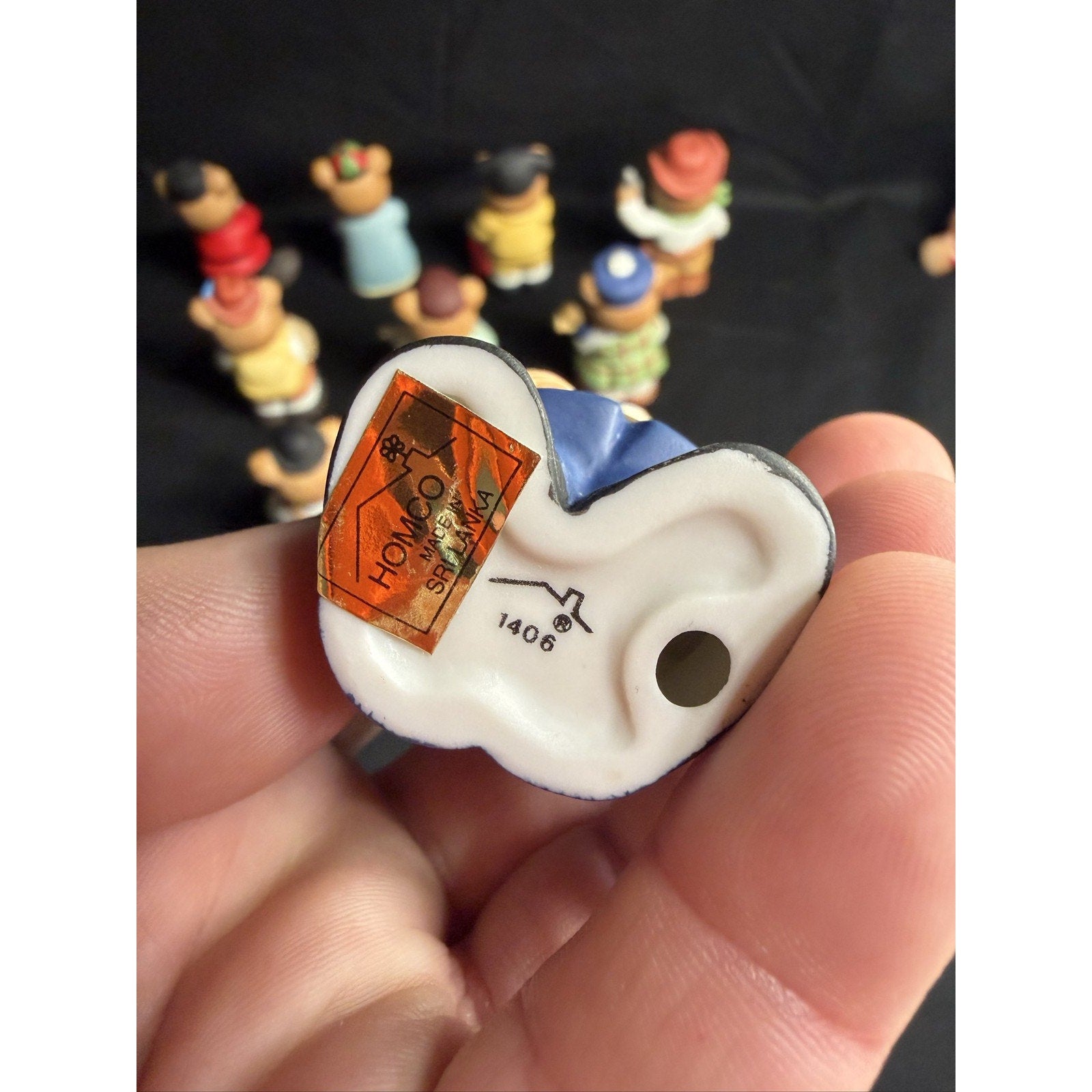 Homco Bears World Figurines Set 10 (F3)