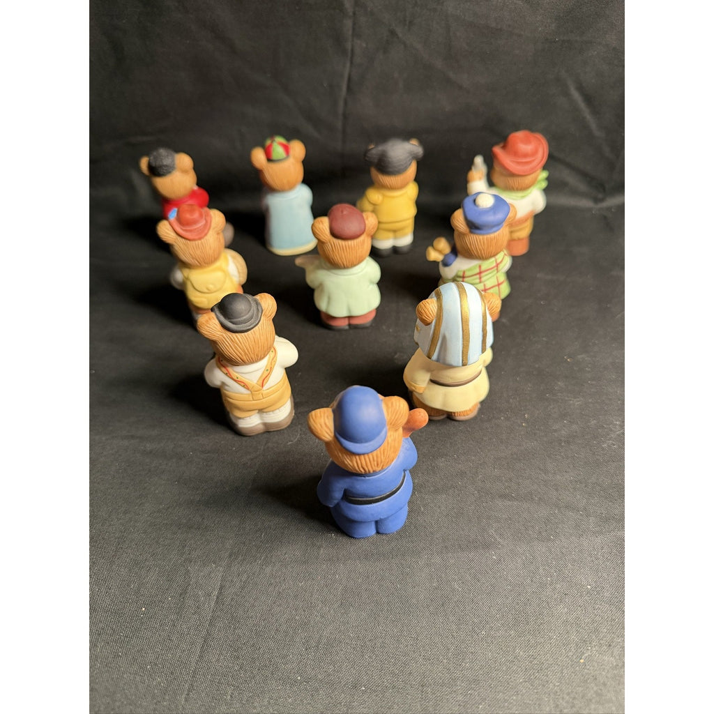 Homco Bears World Figurines Set 10 (F3)