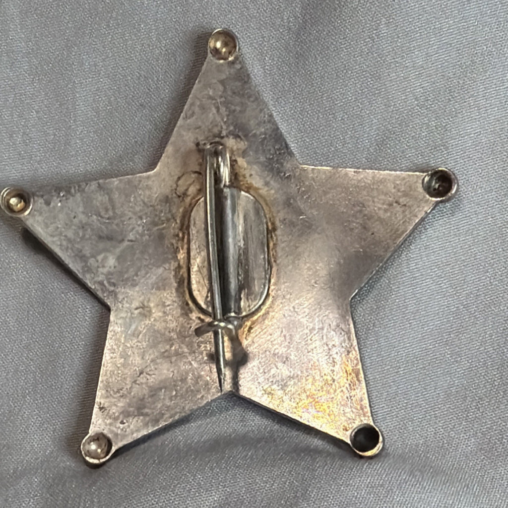 Deputy U.S. Marshal Star Replica Police Badge Pin Collectible Display