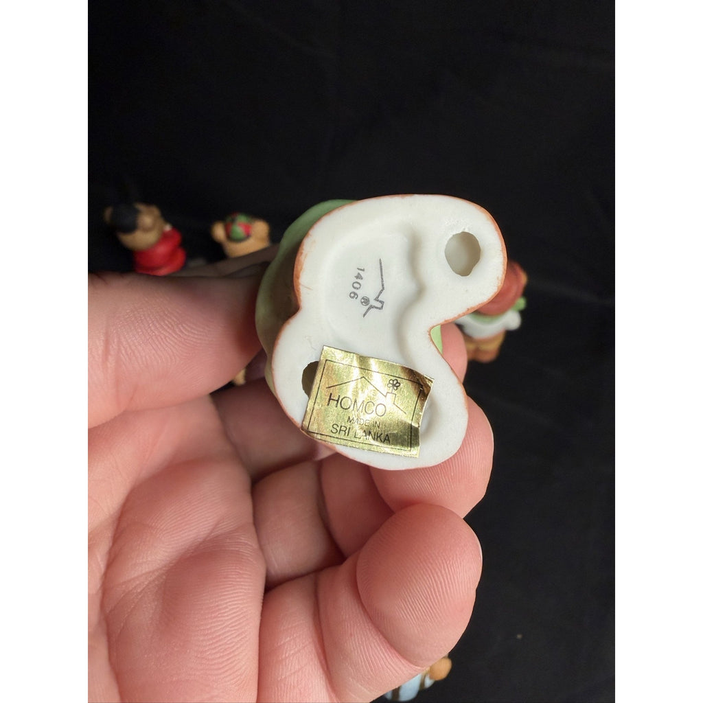 Homco Bears World Figurines Set 10 (F3)