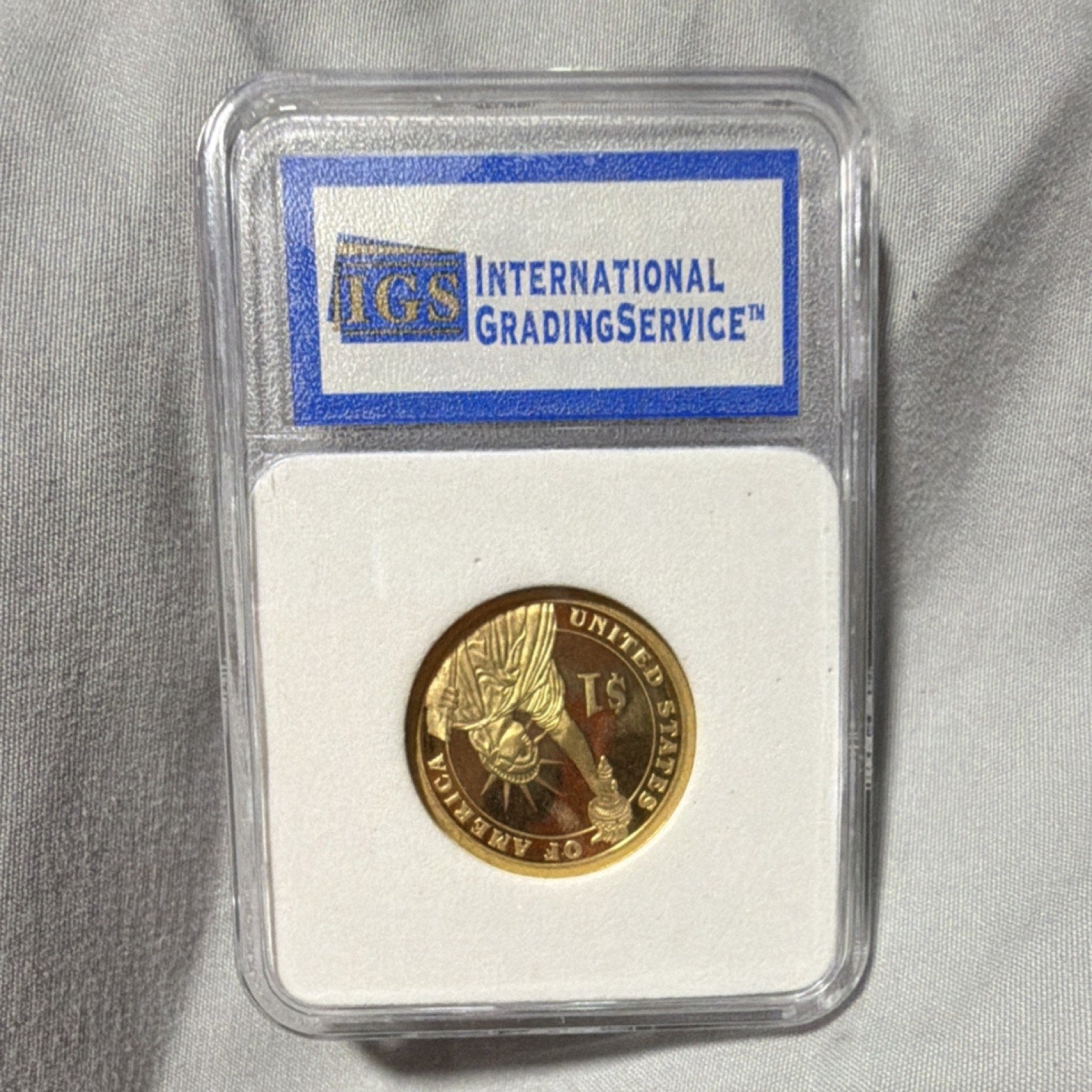 2007 S James Madison $1 Presidential Proof Coin PR-70 Deep Cameo IGS 5172141