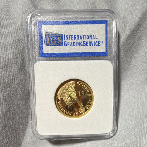 2007 S James Madison $1 Presidential Proof Coin PR-70 Deep Cameo IGS 5172141