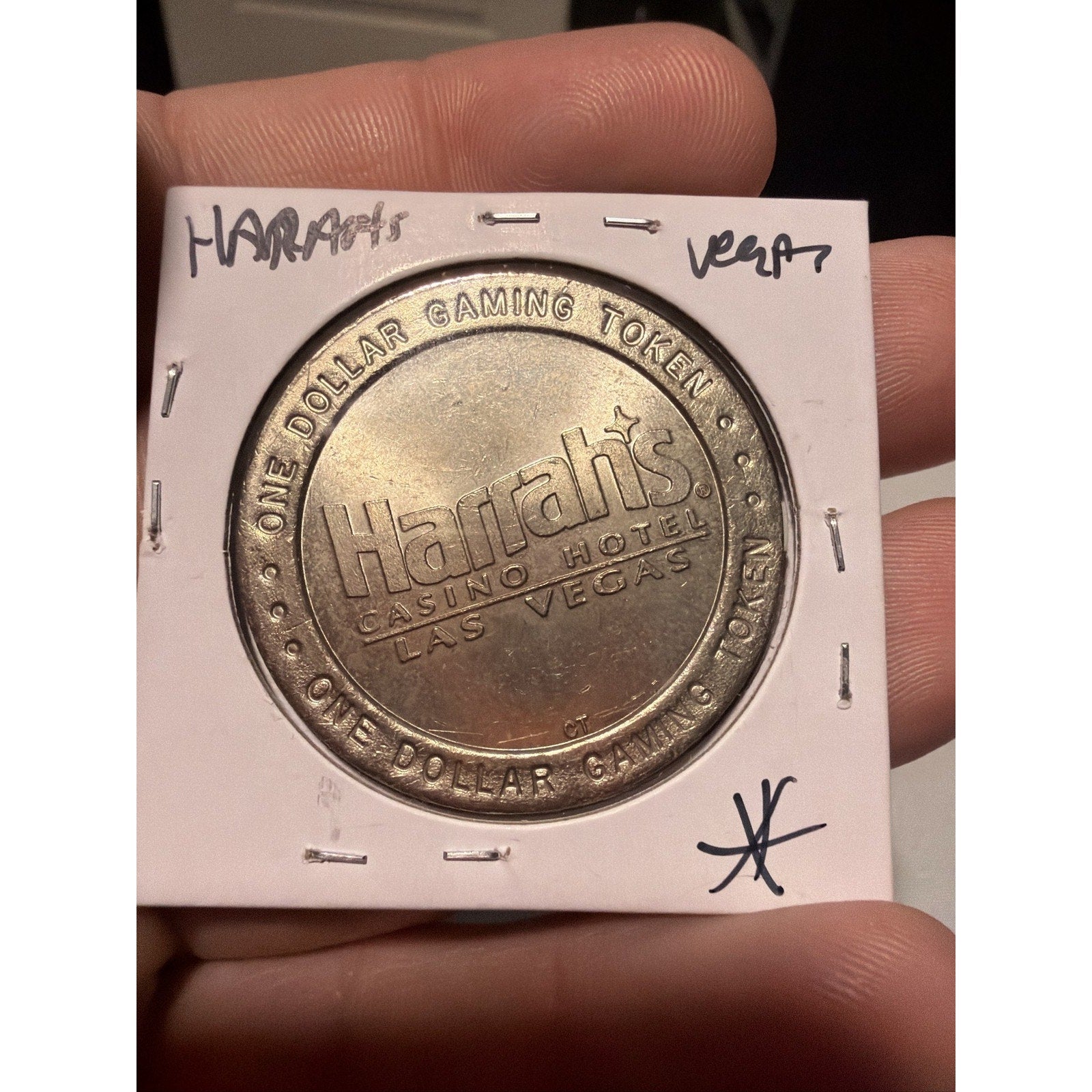 Harrahs Special Edition Mark Twain $1 Gaming Slot Token Historic