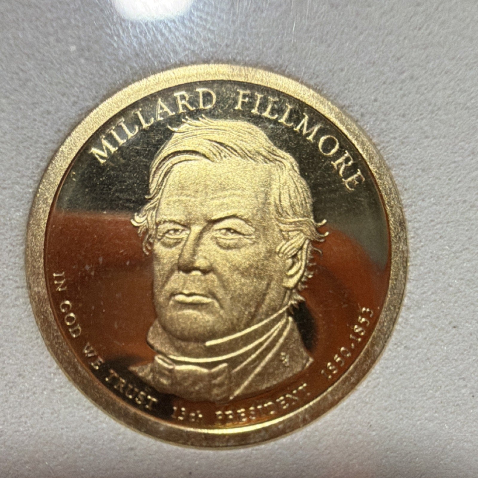 2010 S Millard Fillmore $1 Presidential Proof Deep Cameo PR-70 IGS 5227870