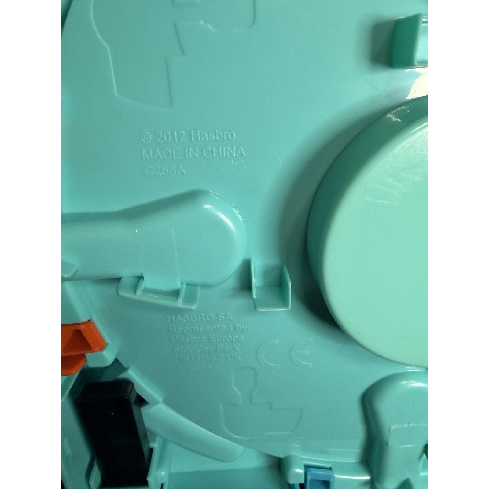 Hungry Hungry Hippos Game 2012 Hasbro Game Blue Yellow Orange Green without box