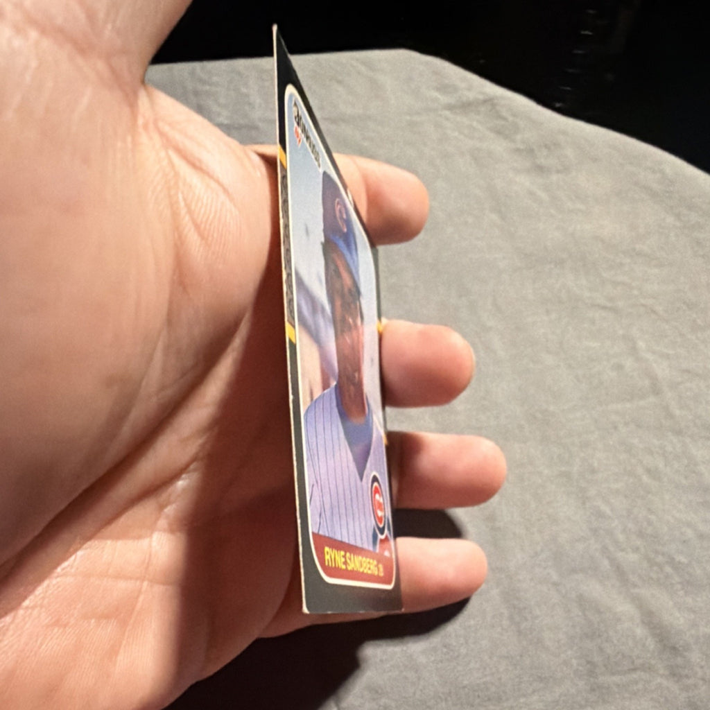 Donruss 1987 Ryne Sandberg #77 Chicago Cubs Baseball Card MLB