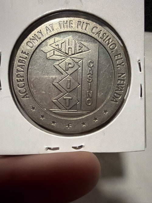 1967 The Pit Casino Gaming Slot Tokens Ely NV Historic Vintage