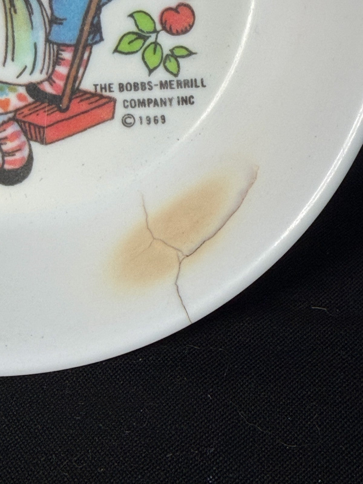 1969 Raggedy Ann & Andy Oneida Bowl