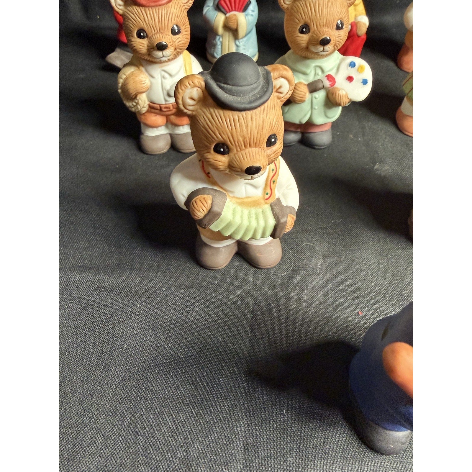Homco Bears World Figurines Set 10 (F3)