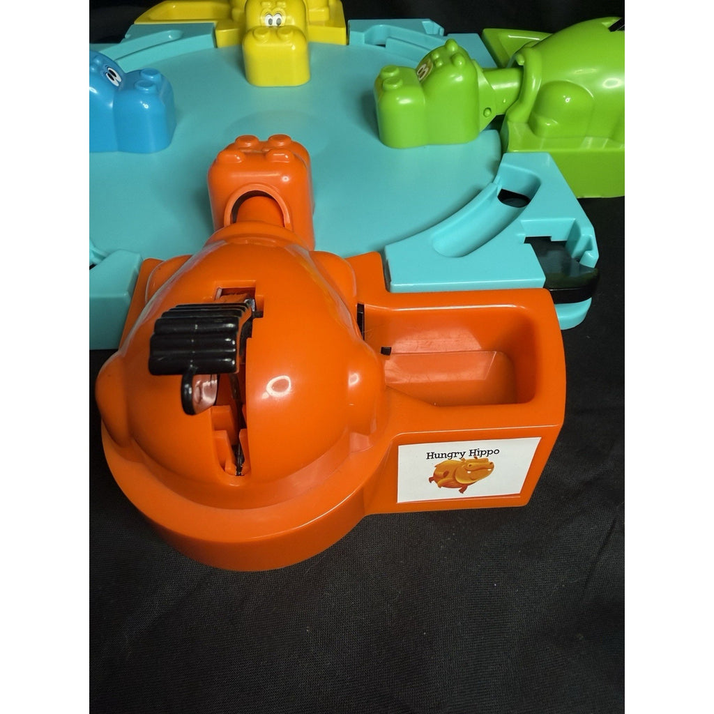 Hungry Hungry Hippos Game 2012 Hasbro Game Blue Yellow Orange Green without box
