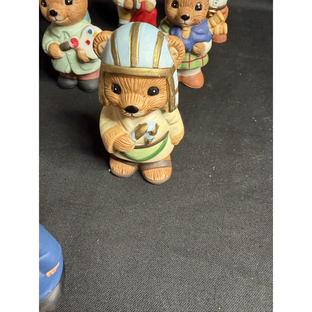 Homco Bears World Figurines Set 10 (F3)