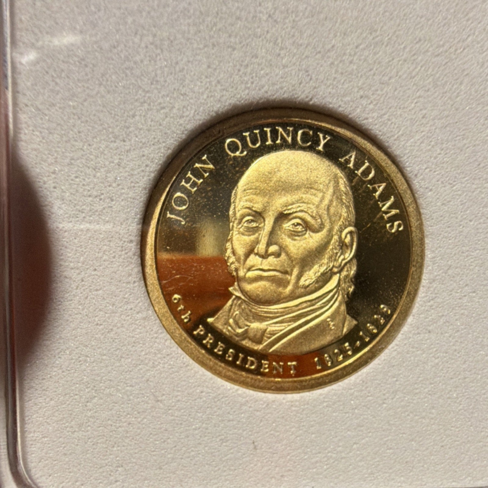 2008 S Presidential $1 Proof Coin John Q. Adams PR-70 Deep Cameo IGS
