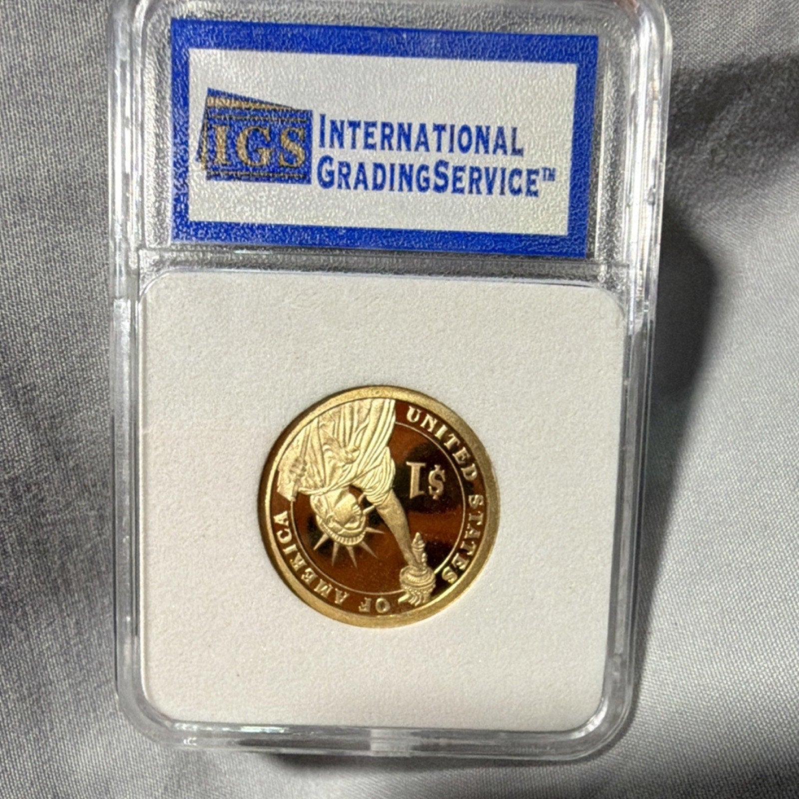 2008 S James Monroe $1 Presidential Proof Coin PR-70 IGS Deep Cameo 5225530