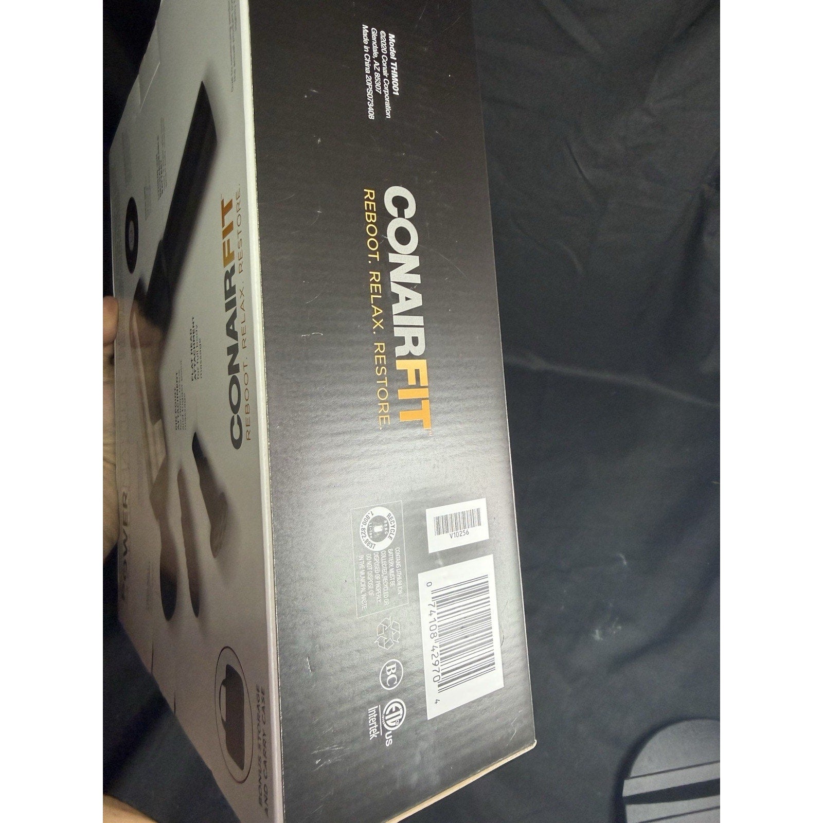 Conairfit Cordless Rechargeable Power Master Percussion Massager 4Speed Setting