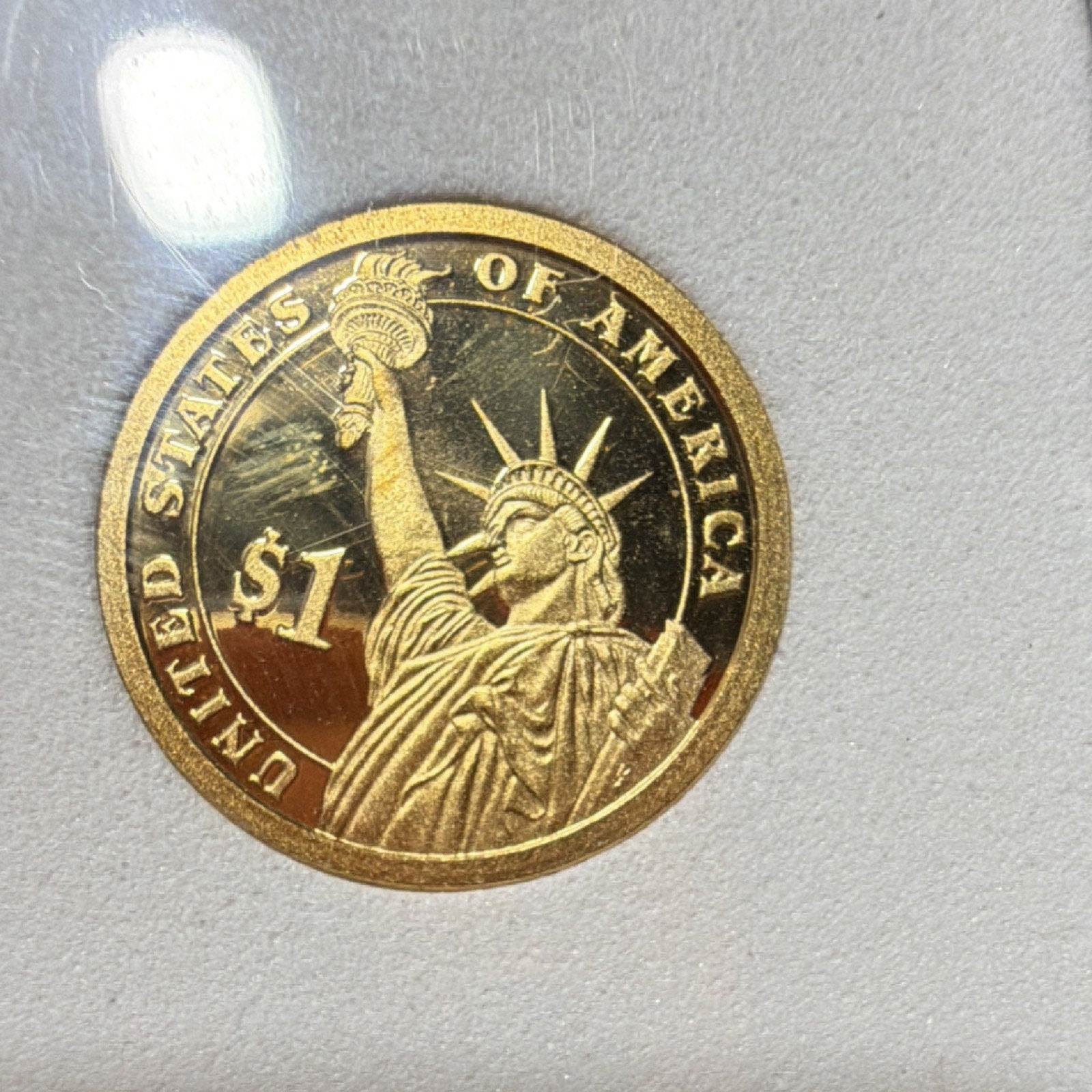 2011 S Andrew Johnson $1 Presidential Proof Coin PR-70 IGS Deep Cameo