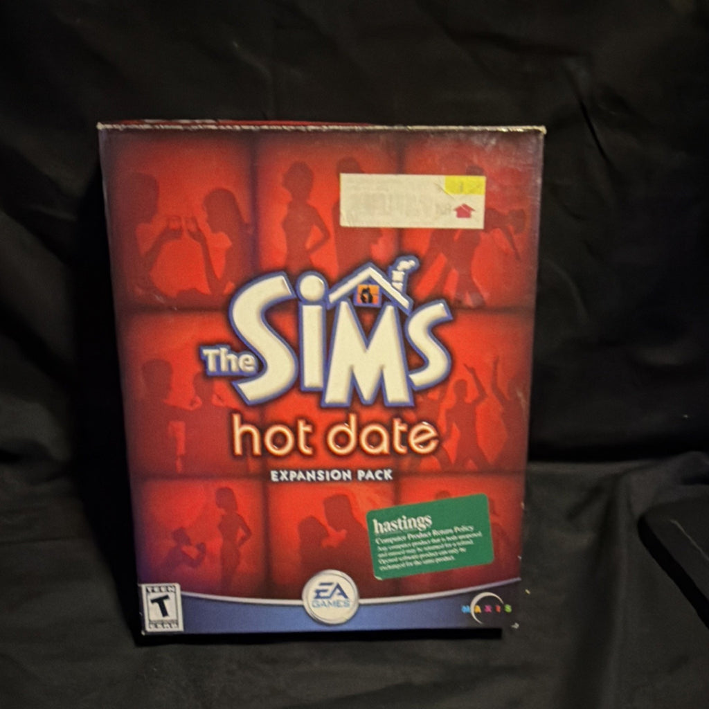 EA Games The Sims Hot Date Expansion Pack PC CD-ROM Windows w/ Livin Large (A55)