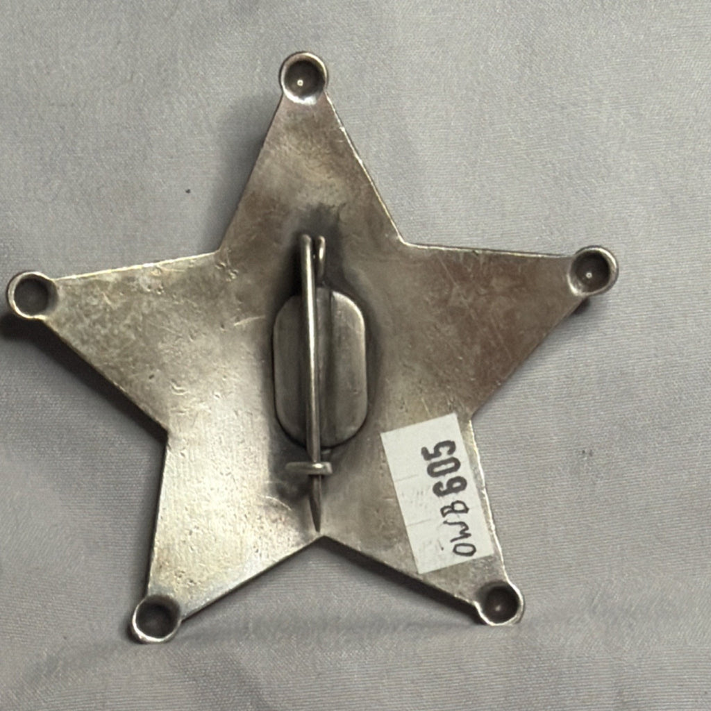 Arizona Rangers Star Replica Police Badge Collectible Display