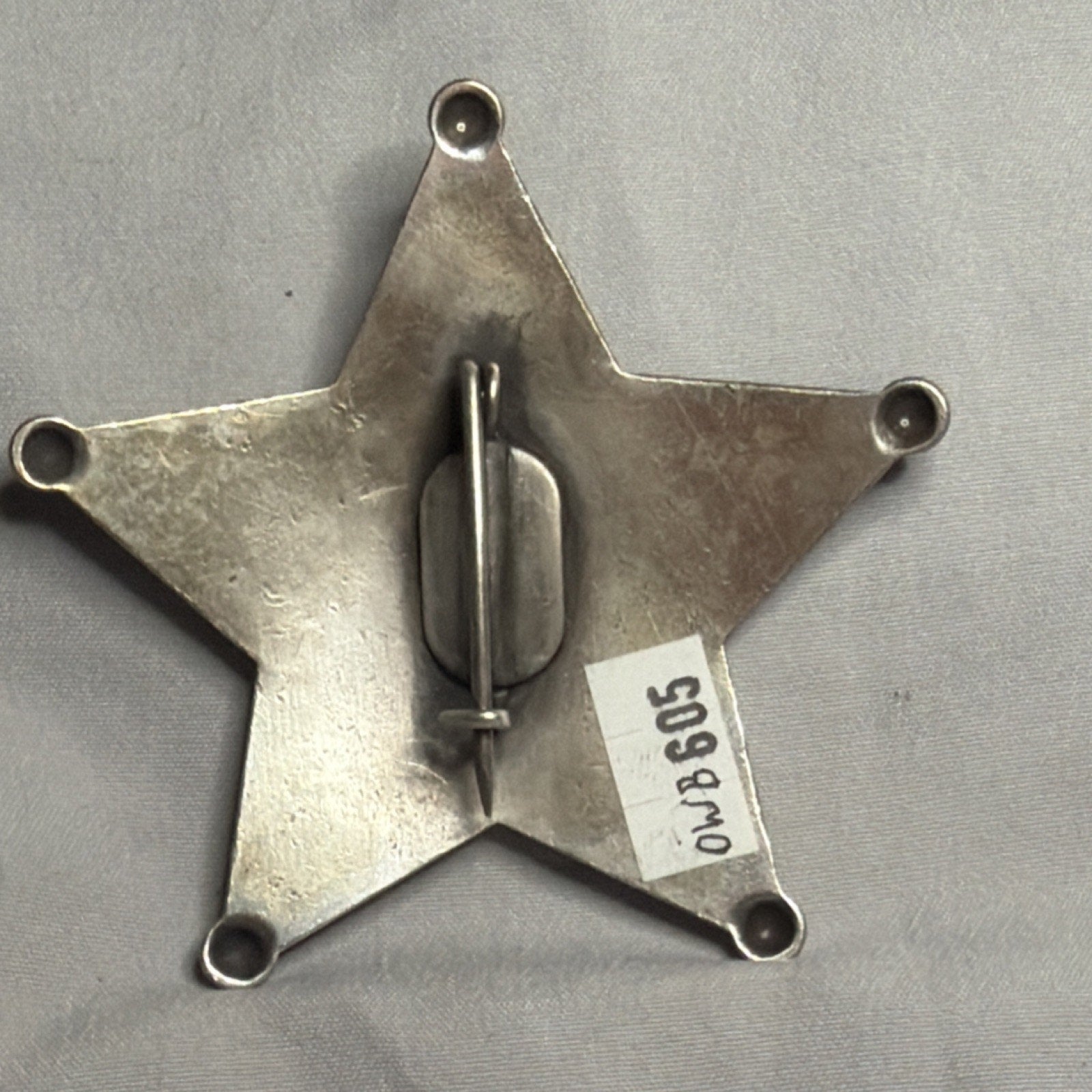 Arizona Rangers Star Replica Police Badge Collectible Display