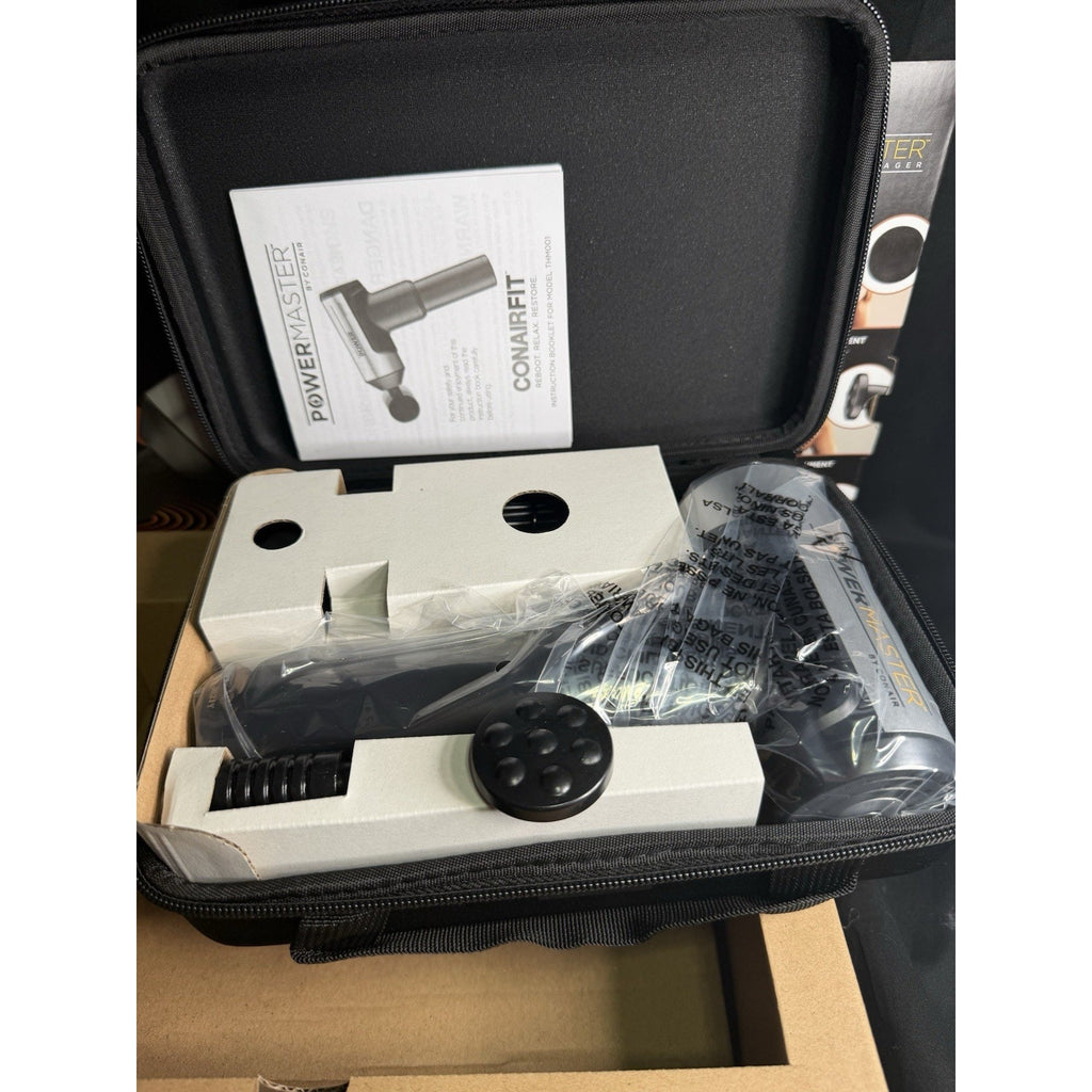 Conairfit Cordless Rechargeable Power Master Percussion Massager 4Speed Setting