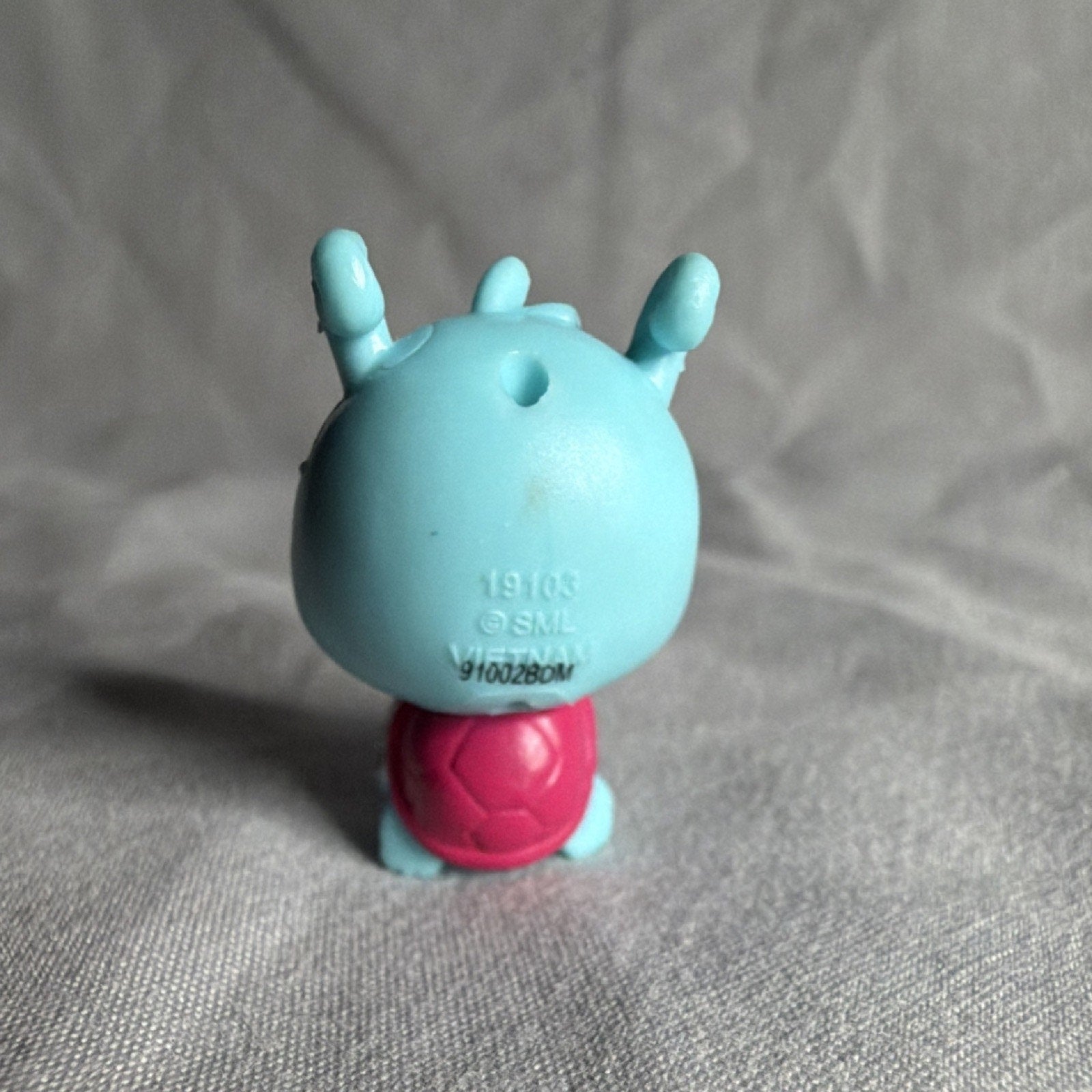 Littlest Pet Shop Bird Figure 91002BDM Blue Pink Star Glitter Wings 19103