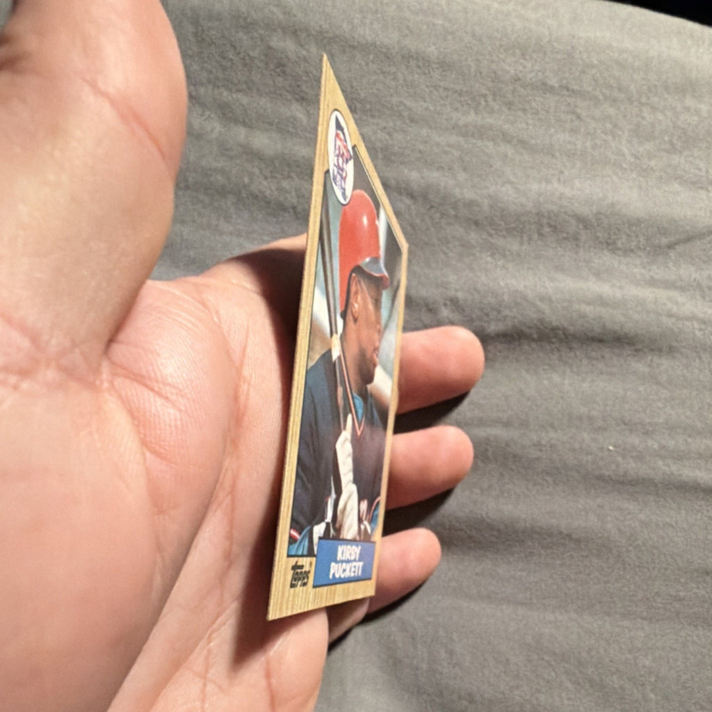 Error Card- Topps 1987 Kirby Puckett #450 Minnesota Twins Baseball Card MLB