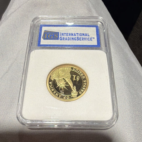 2007 S Thomas Jefferson $1 Presidential Proof Coin PR-70 Deep Cameo ICG