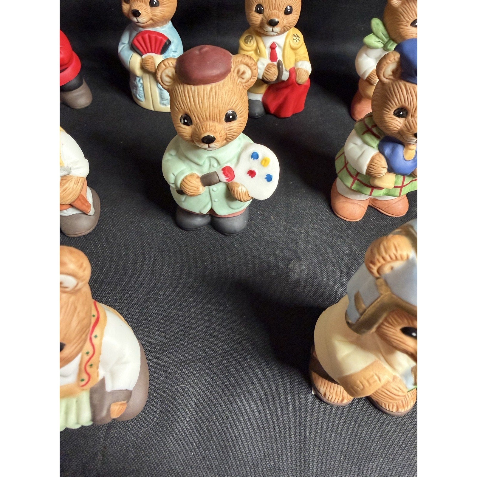 Homco Bears World Figurines Set 10 (F3)