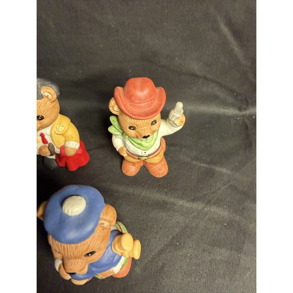 Homco Bears World Figurines Set 10 (F3)