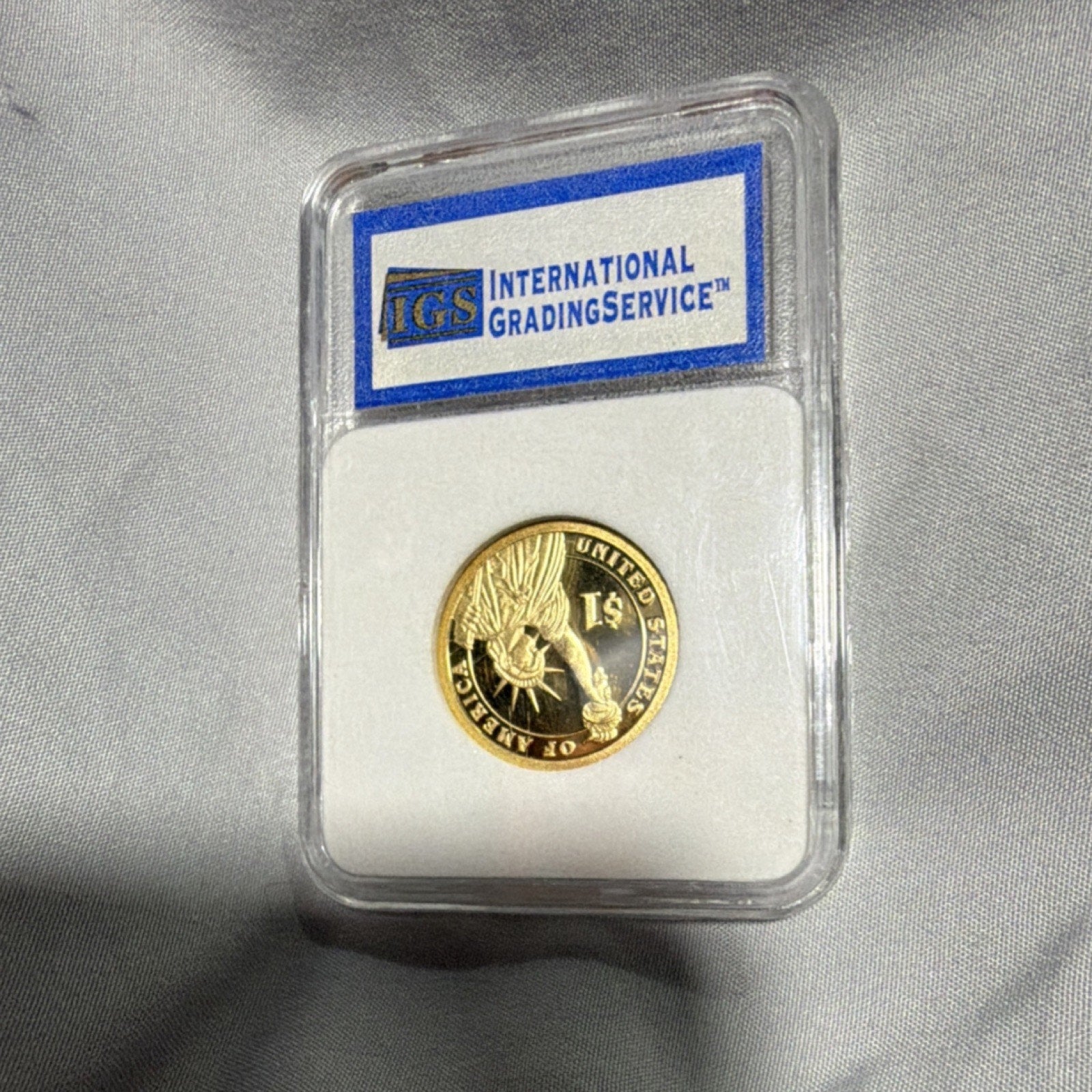 2011 Ulysses S. Grant $1 Presidential Proof Coin PR-70 Deep Cameo IGS