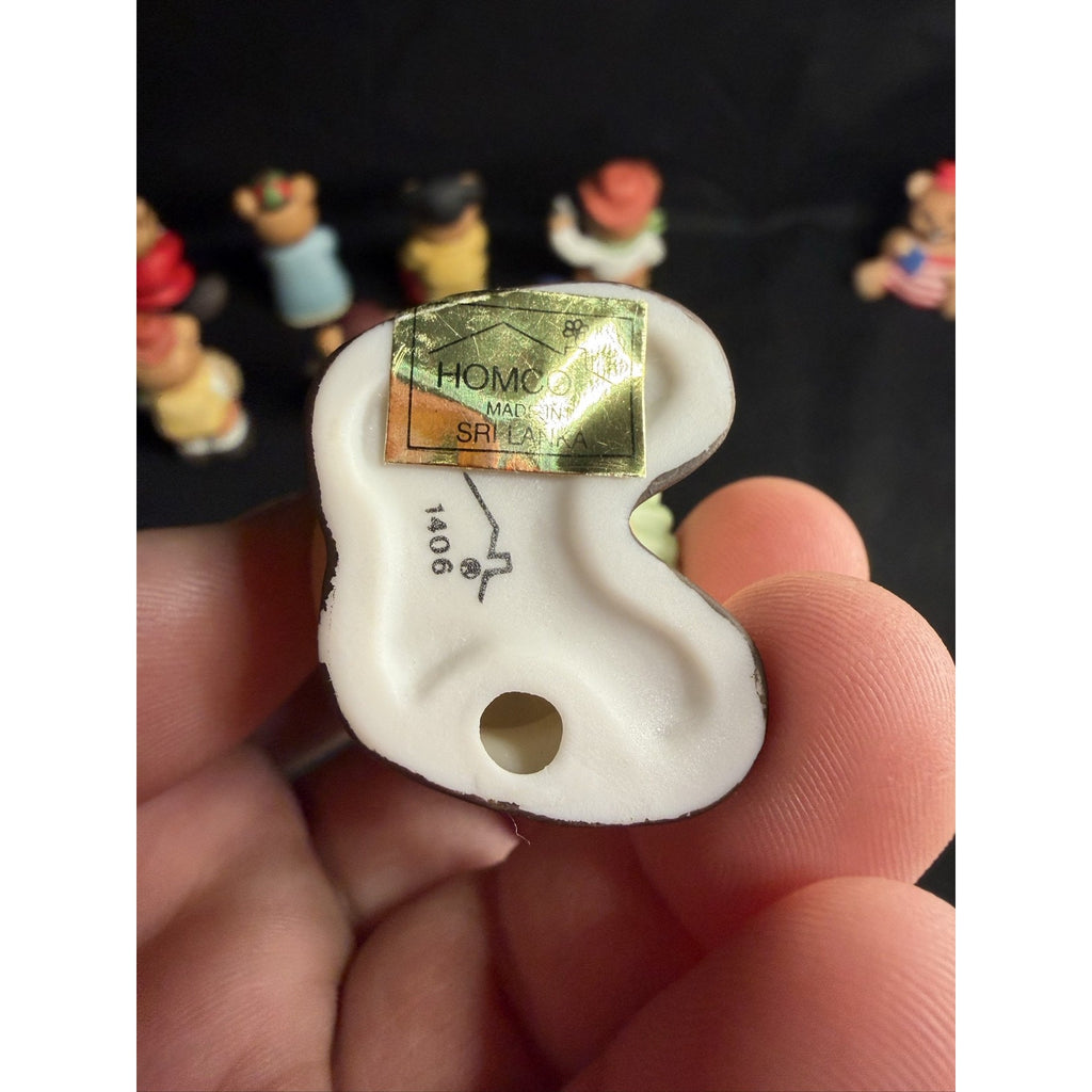 Homco Bears World Figurines Set 10 (F3)