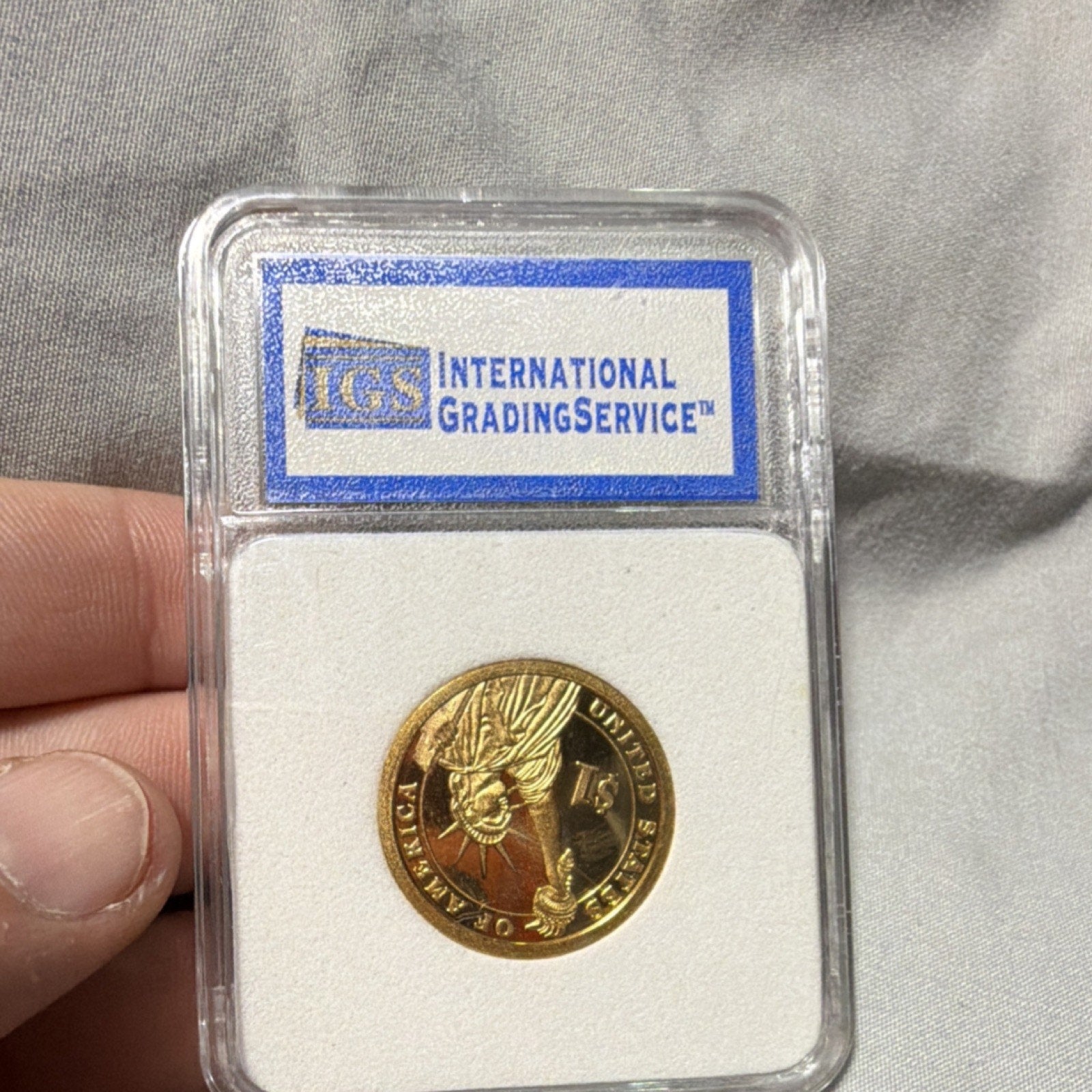 2011 S Andrew Johnson $1 Presidential Proof Coin PR-70 IGS Deep Cameo