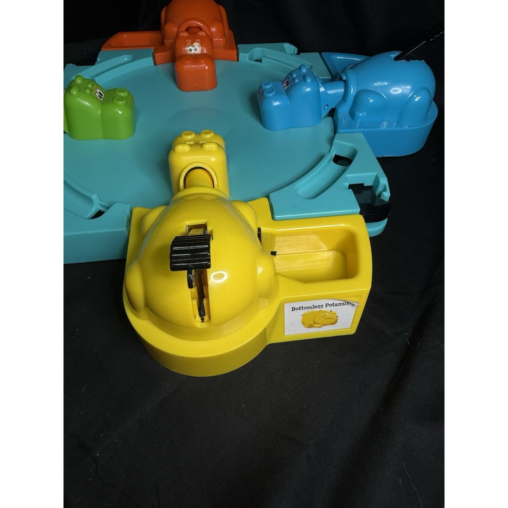 Hungry Hungry Hippos Game 2012 Hasbro Game Blue Yellow Orange Green without box