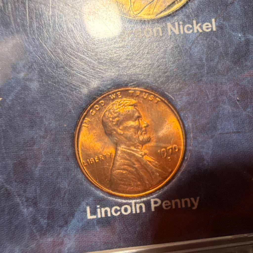 American Presidents Coins Lincoln, Jefferson, Roosevelt, Washington 1970-1996