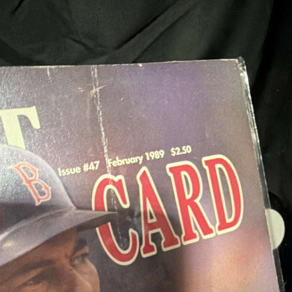 Beckett Baseball Card Monthly February 1989 Issue 47 Baseball Cards Magazine