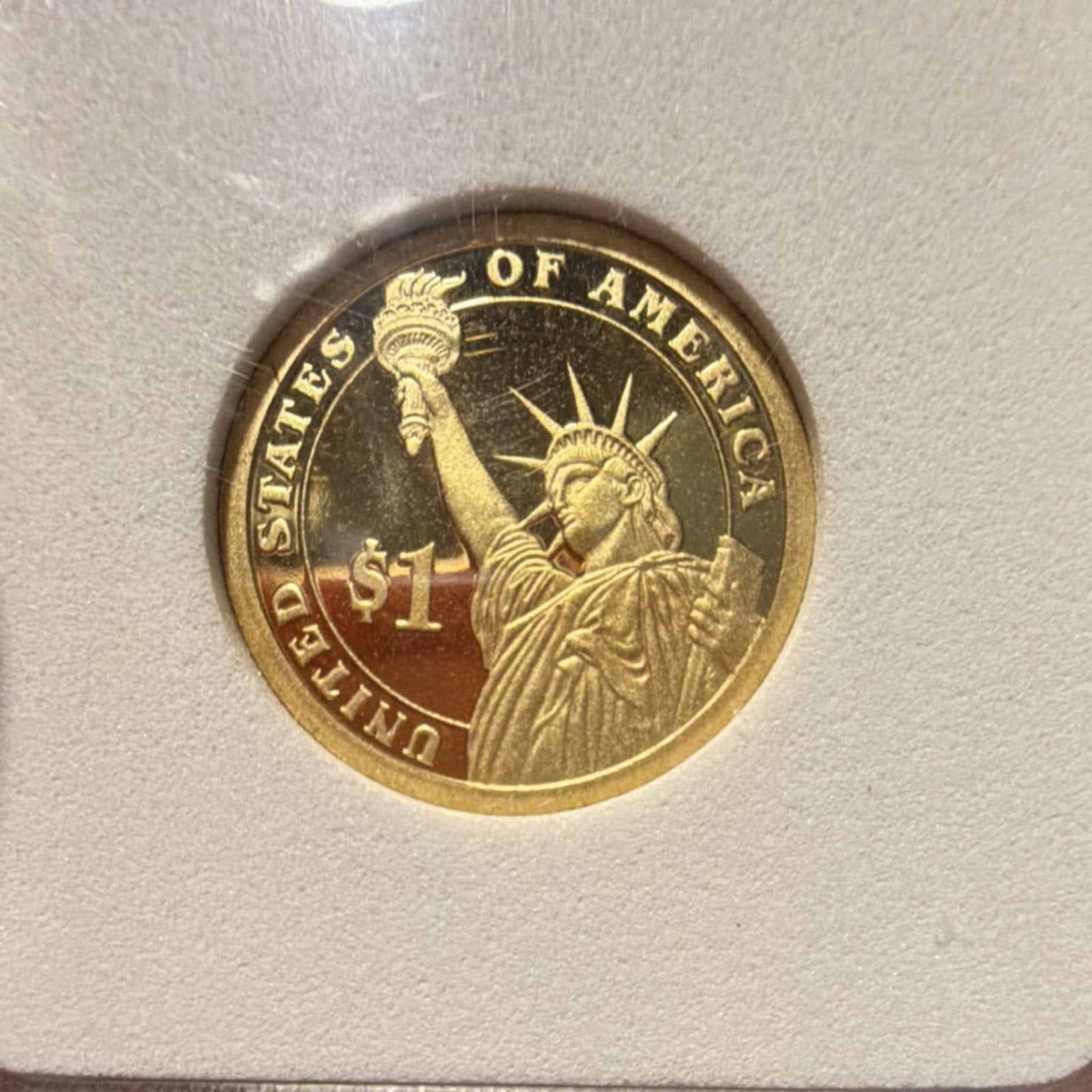 2007-S George Washington Presidential $1 Proof Coin PR-70 Deep Cameo IGS
