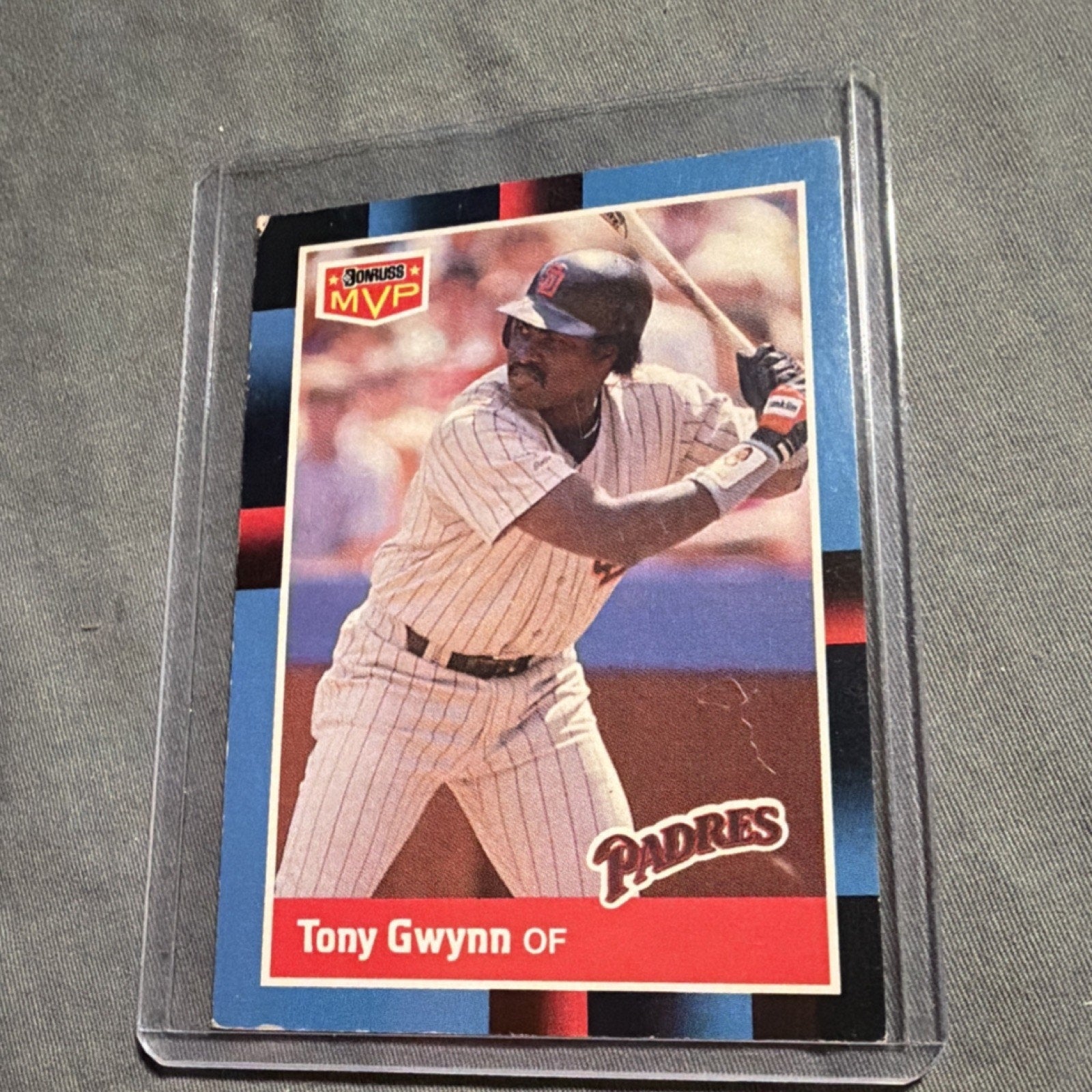 Donruss 1988 MVP Tony Gwynn #BC-6 San Diego Padres Baseball Card MLB