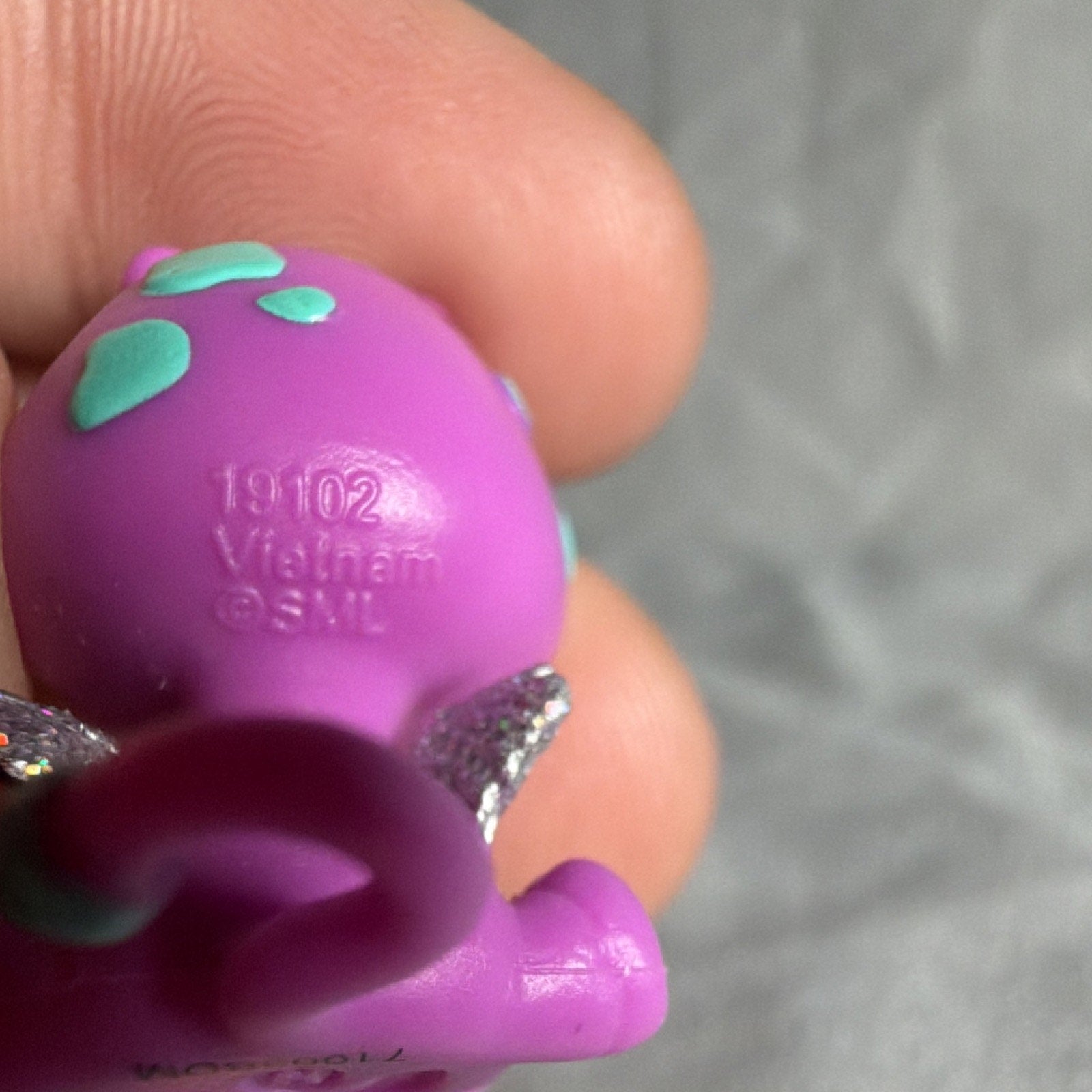 Littlest Pet Shop Dragon Figure 71003BDM Purple Animal Vietnam