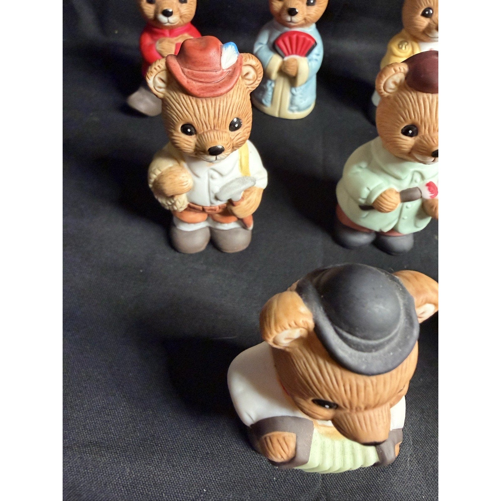 Homco Bears World Figurines Set 10 (F3)