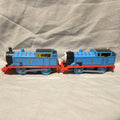 2x Thomas the Tank Engine Locomotive Train Plastic Lot of 2 - Tested/Not Working